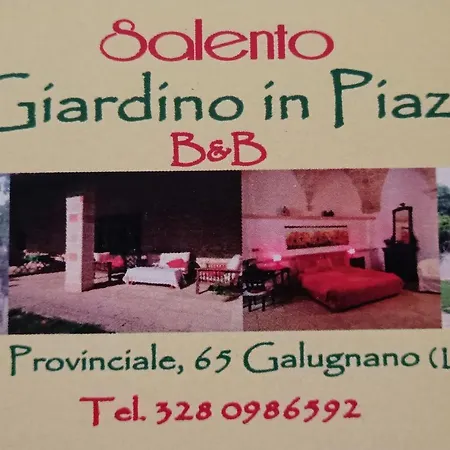 Salento. Il Giardino In Piazza *